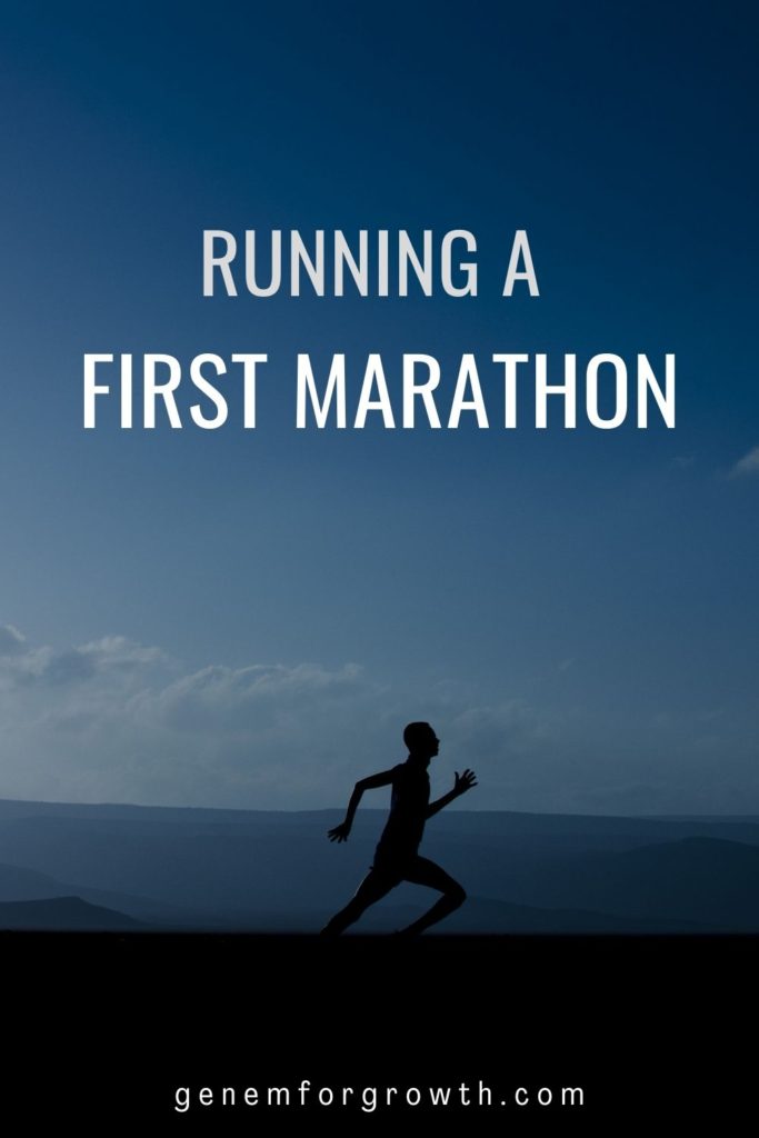 First marathon